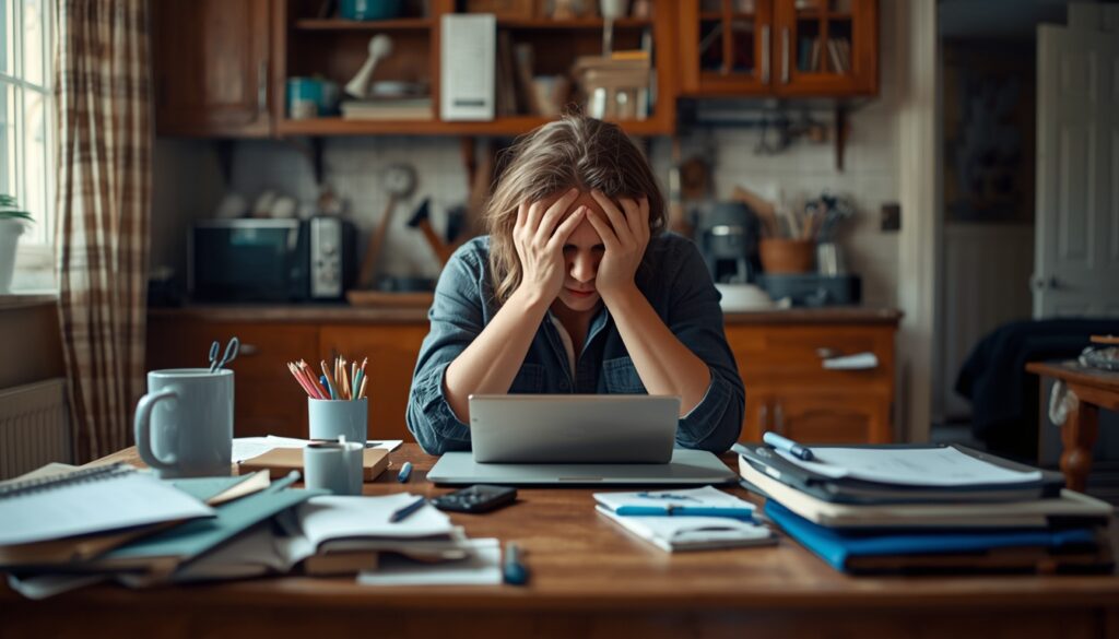 nieuporządkowana przestrzeń w domu utrudniająca codzienne funkcjonowanie