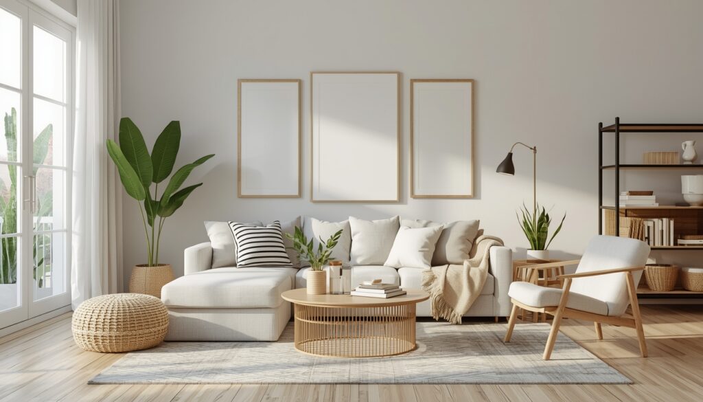 uporządkowany i wygodny dom z dobrze zorganizowaną przestrzenią